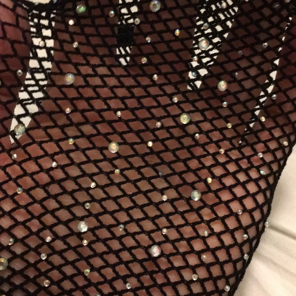 New! Sexy Rhinestone Stockings - Picture 2 of 4